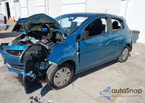 2019 Mitsubishi Mirage Es from USA, damaged, VIN ML32A3HJXKH016315